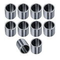 Stainless Steel Reducer Bushing, Screw Standoff Metal Spacer 3/4" to 5/8" Steel Reducer Standoff Bushing Adapters for 5/8" Screws Bolts and Rods, Round Metal Stainless Steel Spacer Set of 10