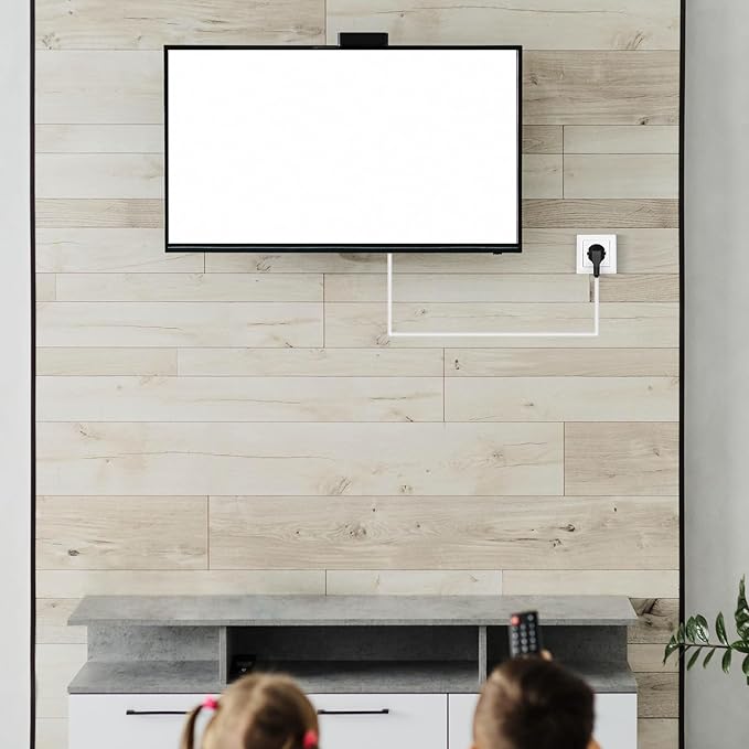 39" Side Cord Wall Cover, Buckle Cable Hider, Silicone Cord Hider, Self-Adhesive Cords Cover for Wall Mount TV, White PVC Wire Channel for Home Office Cable Management