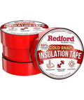 Redford Supply Co. 4 Pack - 2 inch x 14 ft, Pipe Insulation, Outdoor Pipe Insulation Wrap for Winter Freeze Protection, Water Line Freeze Protection Foam, Insulated Wrap for Copper Pipes, PVC, AC Line