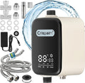 Digital Smart Instant Hot Water Recirculating Pump Kit - Touch Screen Control, Under Sink Installation, 20" PEX Supply Line for Potable Water, Complete All-in-One Plumbing Solution