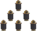 6 PCS Automotive Rubber Freeze Plug 3/4 inch to 7/8 inch (19mm - 22mm) Rubber Expansion Plug/Neoprene Expansion Plug