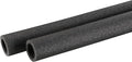 MECCANIXITY Foam Tube Sponge Protective Sleeve Black Seal Sleeve Polyethylene Pipe 20x30mm(0.78x1.2 Inch) for Pipe Insulation, Pack of 2