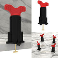 Tile Leveling System, Reusable Tile Spacer Leveling System, Tile Tools for Installation Self Leveling, Tiling Tools and Accessories (40 Sets+40 Extra Pins)