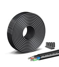 22 AWG 4 Conductor Electrical Wire - 26.25FT Stranded PVC Oxygen-Free Copper Cable with Tinned Conductors, Flexible Low Voltage LED Lighting Cable for Automotive Wiring,LED Strips Lamps