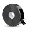 Self Fusing Silicone Tape Waterproof, Rescue Tape, 1" x 36 Feet Black, Self Amalgamating Tape, Silicone Rubber for Sealing Pipes, Hose Repair, Outdoor Coax and Electrical Cables