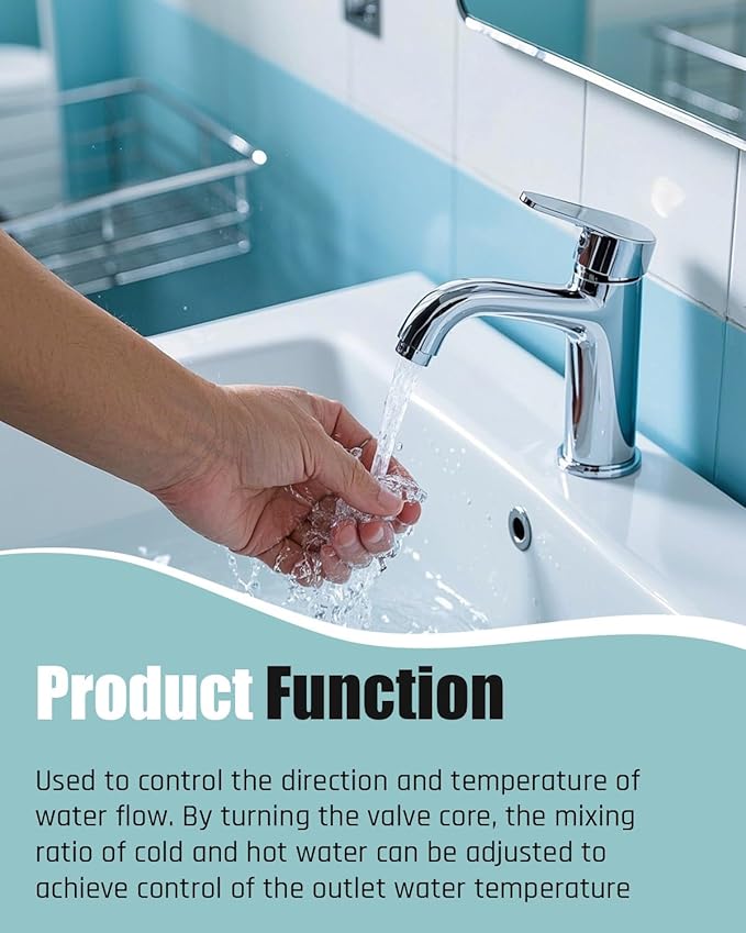 K35B 35mm Single Lever Faucet Cartridge Fits for American Standard 7038, La Torre & Delta Faucets