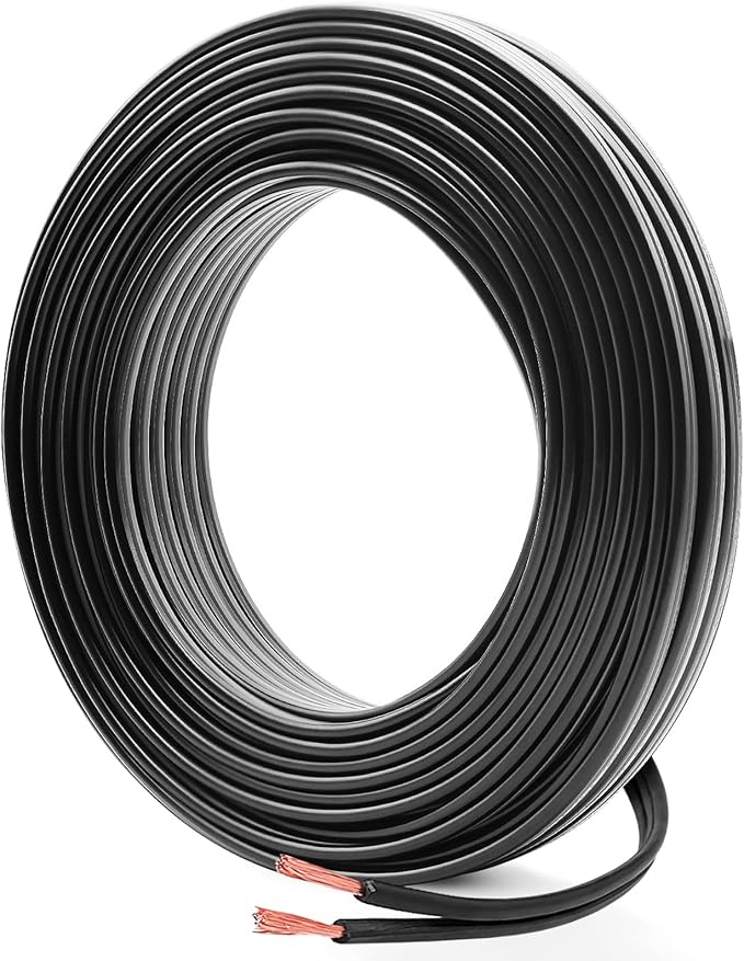FIRMERST 14/2 Low Voltage Wire Outdoor Landscape Lighting Cable 50 Feet