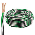 12 AWG THHN Wire 50FT 3-Color Set (Black/White/Green) – Stranded Copper, Pre-Twisted Conductors, THHN/THWN-2 Rated, 600V, Nylon Jacket for Conduit, Residential & Commercial Wiring