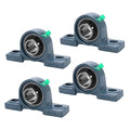 4 Pack UCP205-16 Pillow Block Bearing 1 Inch Heavy Duty Pillow Block Mounted Ball Bearing Self-Alignment