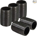 Everflow Supplies NPBL1400-5 close nipple pipe, 1/4" x 1", Black