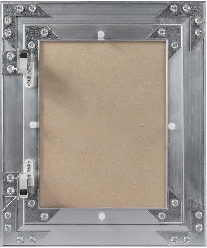 Vent Systems 8" x 10" Inch Access Panel for Drywall and Ceiling, Wall, Electrical, Plumbing Cover Plate - Mount Drywall Access Panel - Metal Crawl Space Door Panel for Home, Garage, Basement, Attic