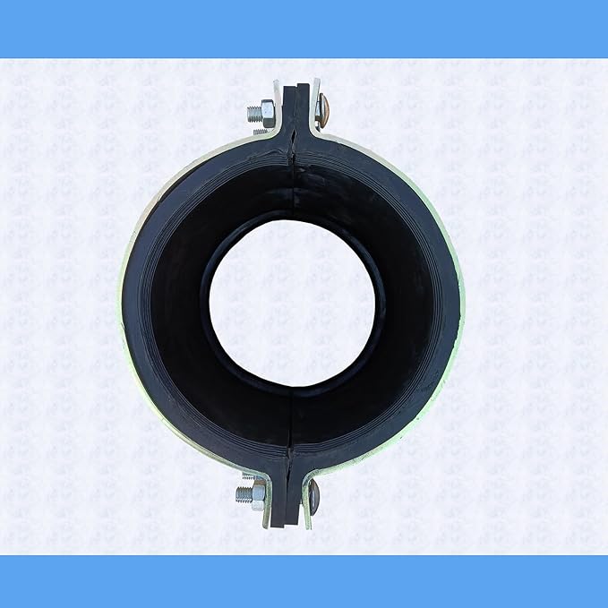 Water Pipe Repair Clamp for 6 inch Pipe(OD of The Applicable Pipe is About 6.5 inch),Leak Sealer for Pipes and Plumbing,Length 11.6 inch,Suitable for PE,PPR,Iron and Steel Pipes