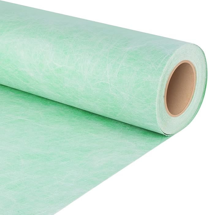 Upgraded Waterproof Membrane Thickened 23.6 mils 3.77ft x 98.5 ft / 371 Square Feet Waterproof Membrane for Shower Walls, Bathroom Flooring, Wet Room, Tile, Sauna, Steam Room