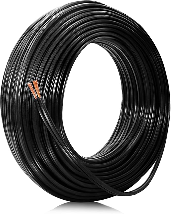 FIRMERST 14/2 Low Voltage Landscape Wire Outdoor Lighting Cable 100 Feet