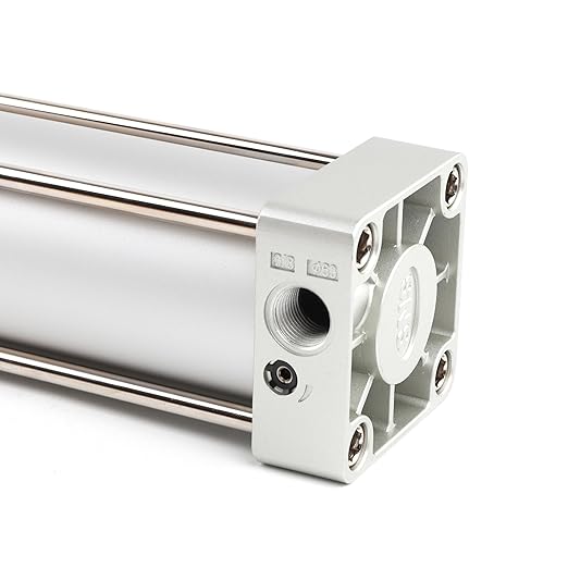 SNS Pneumatic Standard Air Cylinder S-SC 63 x 200 NPT 3/8, Bore: 2 1/2 inch, Stroke: 8 inch, Double Acting