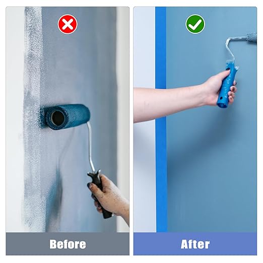 Painters Tape 2 Inches Wide Blue Painters Tape Blue Masking Tape for Home Decoration DIY Furniture Edge Treatment