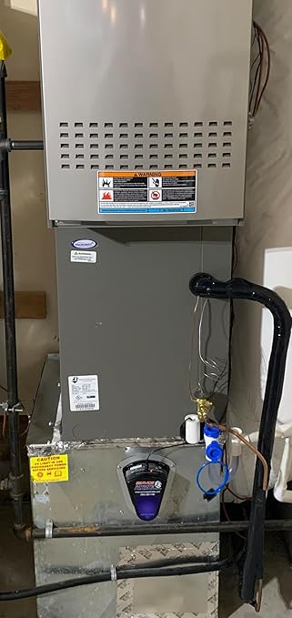 SS2 AC Float Switch AC Float Safety Switch HVAC 3/4 Inch Condensate Shut Off Sensor Can Prevent Overflow in Drain Pan or Gravity Drain Used in Various Applications. ECWB