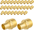 30-Pack PEX Fittings, 3/4" PEX x 3/4" Male Threaded NPT Adapter, ASTM F1807