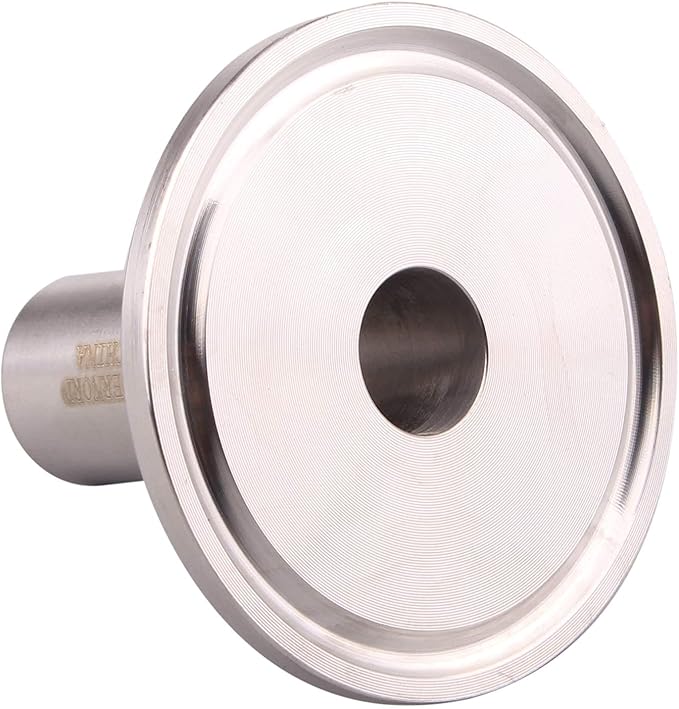 DERNORD Sanitary Female Threaded Pipe Fitting to 1.5 Inch Tri Clamp (Pipe Size: 1/4" NPT （1.5 Inch Tri clamp）)