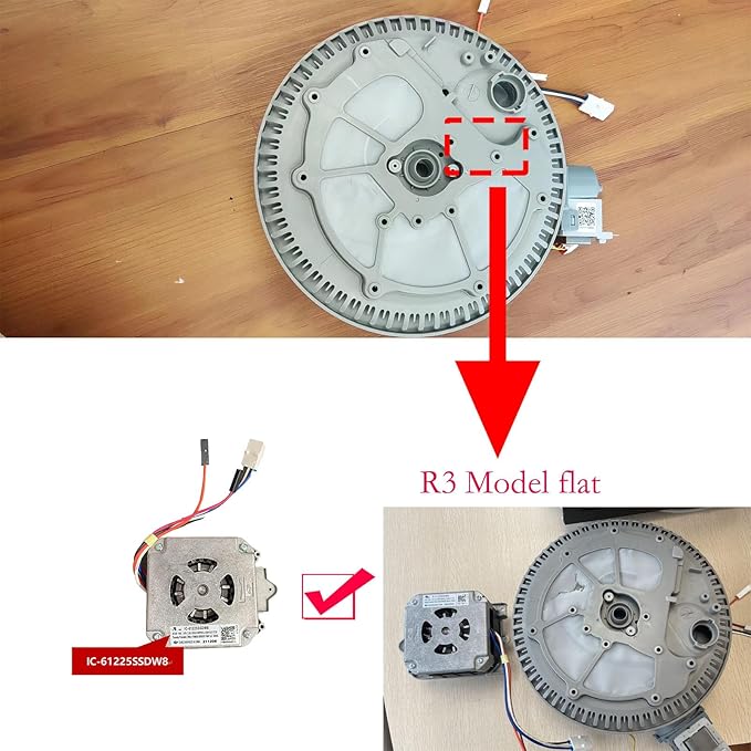 DD31-00008A for Samsung Dishwasher Circulation Pump Motor Original Equipment Manufacturer (OEM) Part IC-61225SSDWB (CW Direction Match DD94-01004A Parts