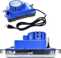 1/10 HP 93 GPH 20ft Max Head HVAC Condensate Pump, 115V w/Automatic Safety Switch, Removal Drain Pump for Air Conditioner, Dehumidifier, Ice Maker, Furnace, AC unit, Low Profile