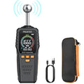 Proster Rechargeable Moisture Meter - Pinless Damp Meter for Walls with 2.4 inch Colour LCD Screen Sound Light Alarm Damp Detector Detects 5-40 mm Depth for Wood Building Cardboard Concrete