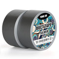 YONGJIN Silver Duct Tape Waterproof - 2 Pack Tear by Hand, No Residue, Multi-Purpose Duct Tape Bulk for Indoor Outdoor Repairs, DIY, Packaging, and Crafts, 2 Inch x 40 Yards Total