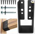 12 PCS Concealed Joist Hanger,2" x 4"Outdoor Concealed-Flange Hanger,Concealed Face Mount Joist Bracket for 2"x4" Beam ,Swing,Fence