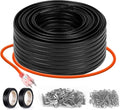 100FT(3FT~200FT) Heat Tape for Water Pipes, -40°F Deicing Heating Cable, Freeze Protected Water Pipe Heating Cable, Heated Water Hose, Plumbing Fixtures, 120V 5W/ft Plumbing Fixtures