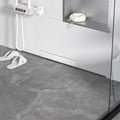 Linear Wall Drain 30’’, 304 Stainless Steel Side Drain w/Tiled Grate & Hair Strainer, Brushed Tiled Shower Drain for Bathroom, CUPC Certified