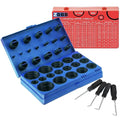 826 Pcs Universal Rubber O Ring Assortment Kit in Inch Standard SAE O-Rings and Metric Oring Set for Automotive Plumbing Faucet Repair, Air or Gas Connections,Resist Oil and Heat