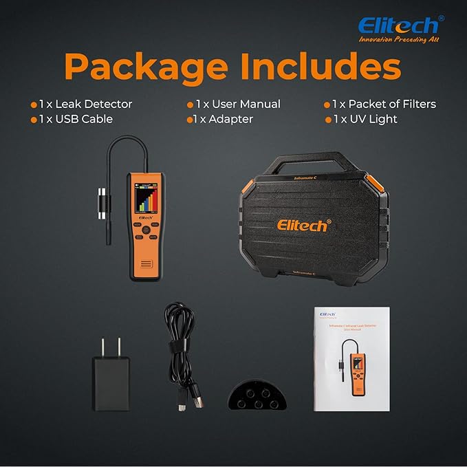 Elitech Inframate C Infrared R-744 Refrigerant Leak Detector Carbon Dioxide CO2 Leakage Tester