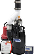 The Basement Watchdog Combo Preassembled Primary & Battery Backup Sump Pump System w/Monitoring Controller (CITE-33)