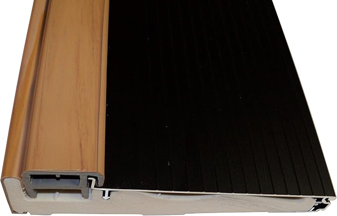 Exterior Inswing Threshold 5 5/8 inch with Composite Cap and Composite Bottom- Dark Bronze (36 inch Uncut)