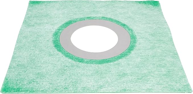 Repa Market 'Hidrotape T' 3" to 4" Waterproofing Sleeve - Pipe Seal - Pipe Wrap - Waterproofing Material for Shower/Bathroom/Drain Pipes - Fabric Base with Rubber Polymer Guard