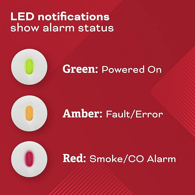 Kidde Hardwired Smoke & Carbon Monoxide Detector, AA Battery Backup, Voice Alerts, Interconnectable, LED Warning Light Indicators, 2 Pack