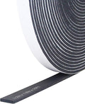 Storystore Foam Insulation Tape Self Adhesive, 1/2In x 1/8In x 50Ft Weather Stripping for Doors and Windows, Sound Proof Soundproofing Door Seal, Weatherstrip, Air Conditioning Seal Strip
