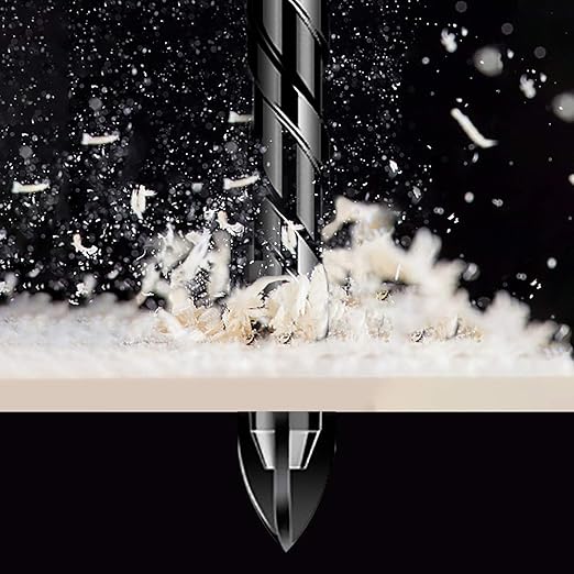 10 Pcs 5/32" Masonry Concrete Drill Bit Set for Tile Brick Glass Plastic Wood, Cross Tungsten Carbide Tip, Hex Shank, Work with Ceramic Porcelain Tile Wall Mirror Paver, 5/32 Inch Drill Bits,4mm
