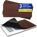 Magnetic Vent Covers, Extra Strong Magnets, Bronze 8" x 12" (3 Pack) Ultra Thick 60mil, Complete Seal, Air Vent Covers for Home Floor, Ceiling, Wall Registers, HVAC, AC, RV, and Heater Vents
