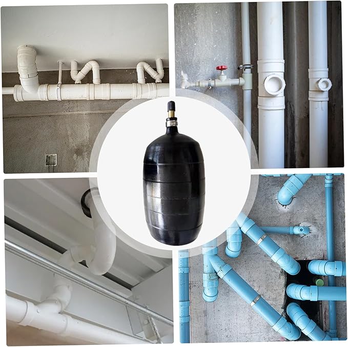 Inflatable Pipe Plug Rubber Plugs for Round Holes Rubber Plumbing Test Balloon for Sewage Pipeline Inspection
