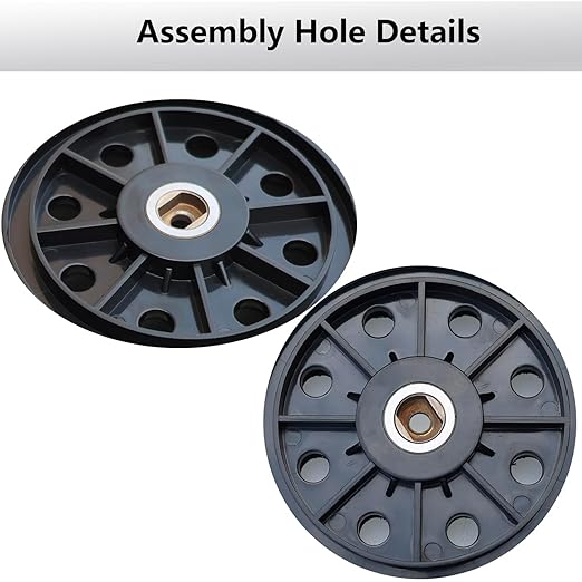 9 Inch Drywall Sanding Pad for Drywall Sander, 8 Holes for Dust Pickup, Replacement Backing Pad Used with Hook and Loop Grinding Polishing Sanding Disc