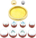 DNJ FPS1160 Brass Freeze Plug Set for 2003-2022 Chrysler, Dodge, Jeep, Ram 1500, 1500 Classic, 2500 5.7L V8 16V OHV 345cid