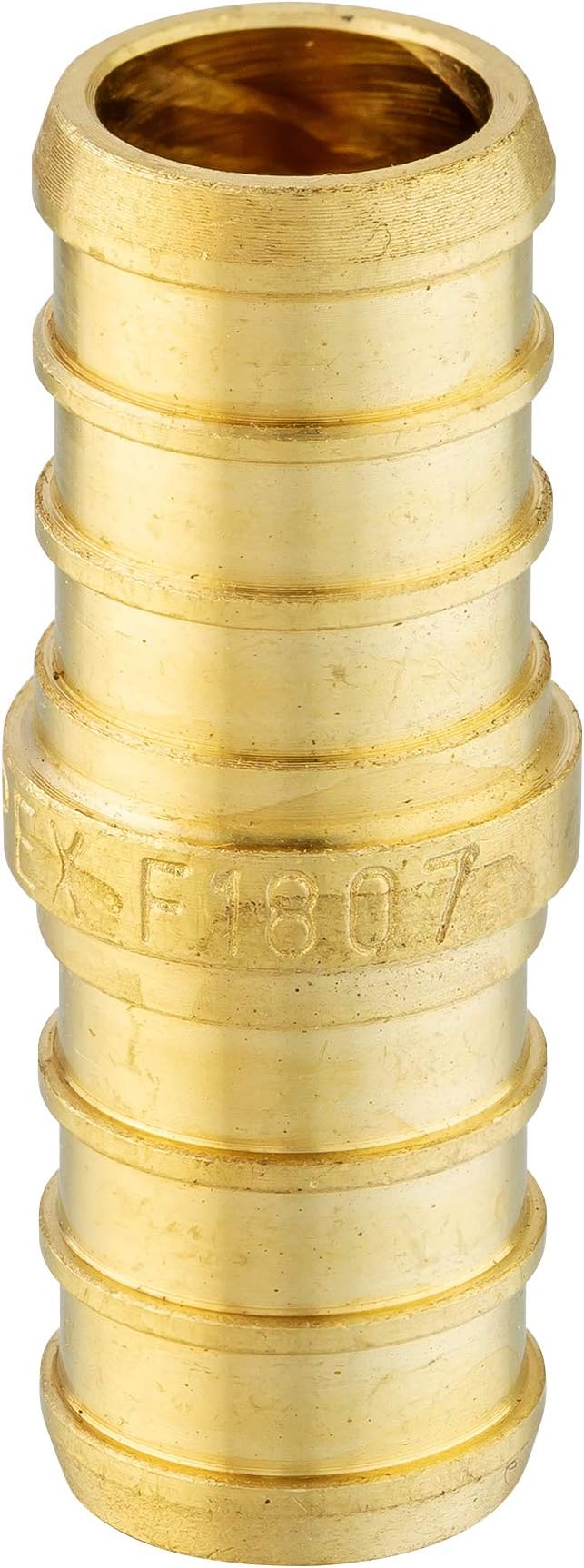(Pack of 15) EFIELD 3/4" Pex Barb Crimp Brass Fittings MIX: Tee, Elbow and Coupling (5 PCS/Each), ASTM F1807,(PEX1807229)