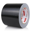 Wide Duct Tape, Industrial Grade 30Yards (90 ft) 4 Inch Black Tape, 9 Mil Heavy-Duty, Waterproof, Strong, Flexible, No Residue, for Crafts & Home Improvement (Black, 4'' x 90ft)