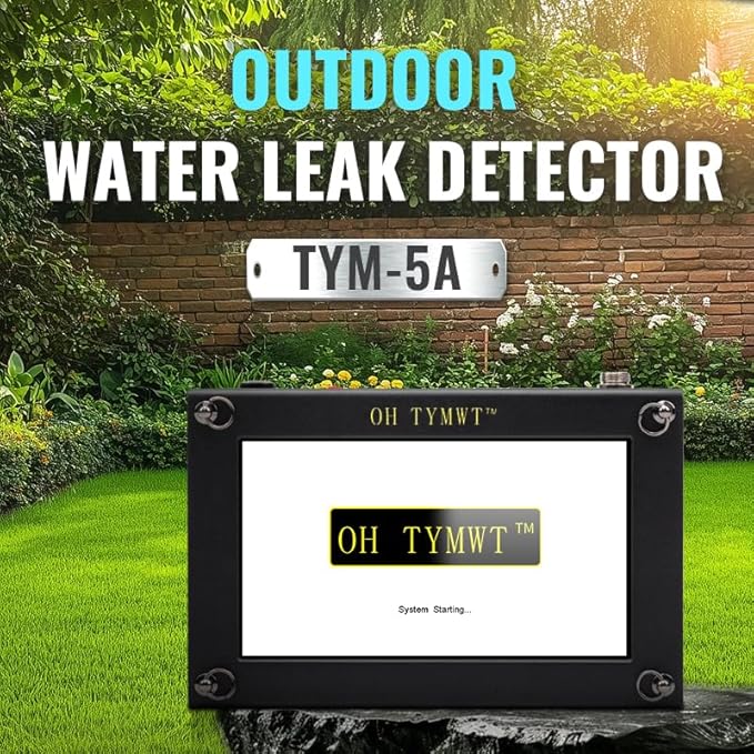 TYM-5A Pressure Pipe Leak Detector - Acoustic Detection Technology for Water Supply/Heating System Leak Location