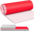 150 Sqft Uncoupling Membrane for Tile 1/8''(3mm) Thick Waterproofing Membrane Crack Prevention Anti Fracture Flooring Underlayment for Bathroom Shower Kitchen Basement(Red)