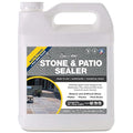 Natural Stone Sealer Plus Stain Guard (Matte Finish) Commercial Grade Outdoor Indoor Waterproof Grout Sealer Protects Pavers Pools Patios Landscape Stones (1 Gallon) H2900S