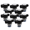 SEAFLO Water Pump Inline Strainer Filter (51S01) - 1/2" NPSM Inlet/Outlet - RV Replacement- Compatible, Shurflo, and WFCO Pumps (10-Pack)