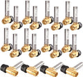 Water Hammer Arrestor,7/8" Female Swivel Ballcock Nut X 3/4" Male Thread Stainless Steel Water Arrestor for Toilet Connection(20PACK,Stainless Steel Arrestor)(HAMMER025-20Pack)