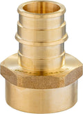 (Pack of 100) EFIELD Pex A Full Flow Expansion Fitting 3/4"x 3/4" Female NPT Adapter ONLY For Pex-A Tubing Connection, ASTM F1960,(PEX1960028-100PCS)